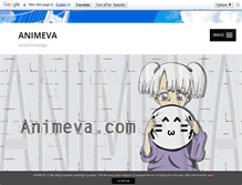 Tablet Screenshot of animeva.com